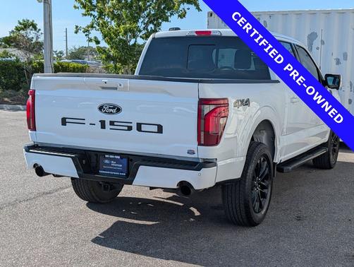 OXFORD WHITE 2024 Ford F-150 Lariat