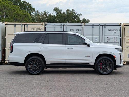 Crystal White Tricoat 2024 Cadillac Escalade V-Series