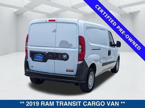 Bright White 2019 RAM ProMaster City Tradesman