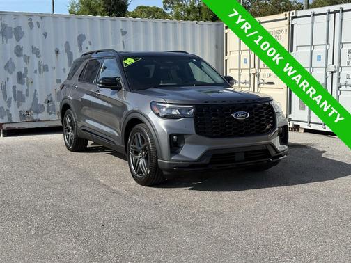 CARBONIZED GRAY METALLIC 2025 Ford Explorer ST