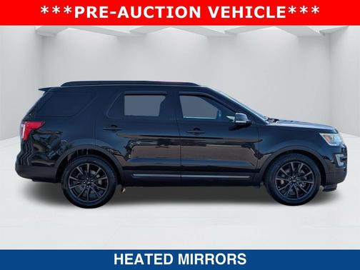 Shadow Black 2017 Ford Explorer XLT