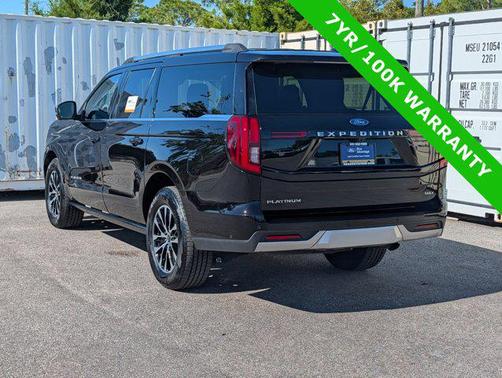 AGATE BLACK METALLIC 2025 Ford Expedition Max Platinum