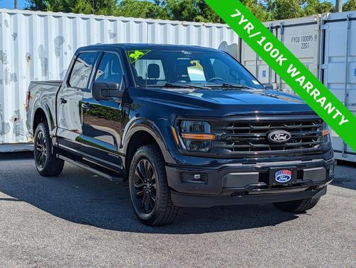 Antimatter Blue Metallic 2024 Ford F-150 XLT