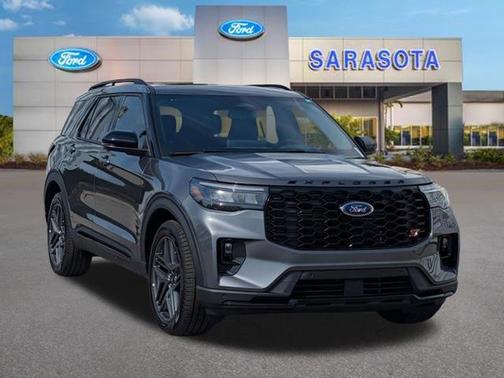 Carbonized Gray Metallic 2026 Ford Explorer ST
