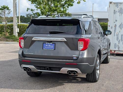 MAGNETIC METALLIC 2020 Ford Explorer Platinum