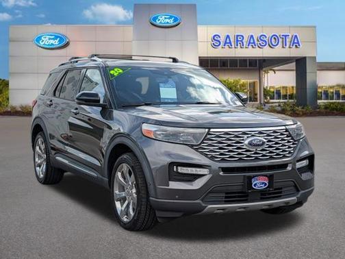 MAGNETIC METALLIC 2020 Ford Explorer Platinum