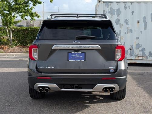 MAGNETIC METALLIC 2020 Ford Explorer Platinum