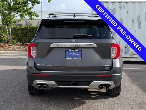 MAGNETIC METALLIC 2020 Ford Explorer Platinum