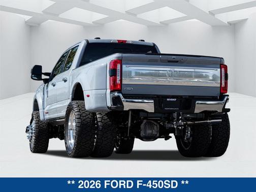 Glacier Gray Metallic Tri-Coat 2026 Ford F-450 King Ranch