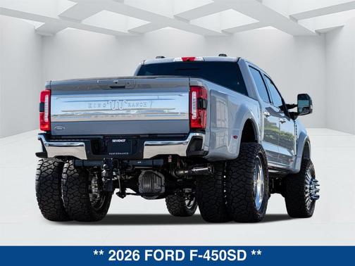 Glacier Gray Metallic Tri-Coat 2026 Ford F-450 King Ranch