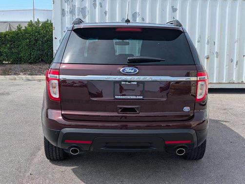 BORDEAUX RESERVE RED METALLIC 2011 Ford Explorer XLT
