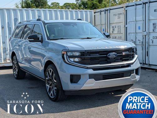 GLACIER GRAY MET TRI-COAT 2026 Ford Expedition Max Platinum