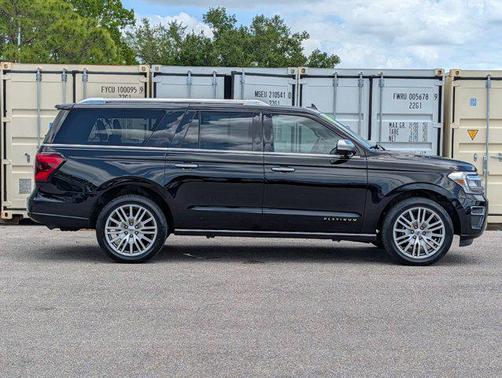 AGATE BLACK METALLIC 2022 Ford Expedition Max Platinum
