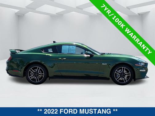 Eruption Green Metallic 2022 Ford Mustang GT Premium