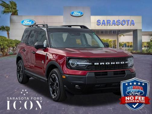 Ruby Red Metallic Tinted Clearcoat 2026 Ford Bronco Sport Outer Banks