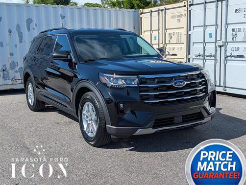 AGATE BLACK METALLIC 2026 Ford Explorer Active