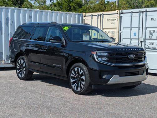AGATE BLACK METALLIC 2025 Ford Expedition Platinum