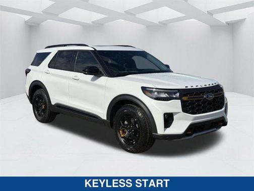 STAR WHITE MET TRI-COAT 2026 Ford Explorer Tremor