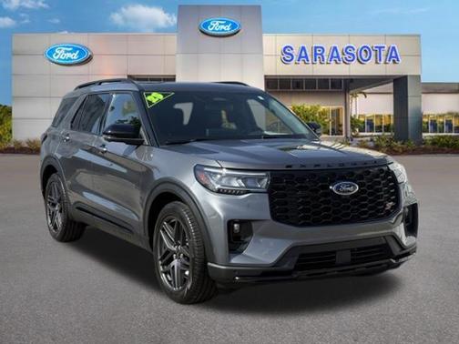 CARBONIZED GRAY METALLIC 2025 Ford Explorer ST