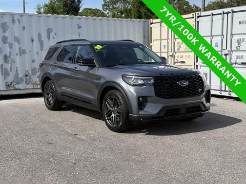 CARBONIZED GRAY METALLIC 2025 Ford Explorer ST