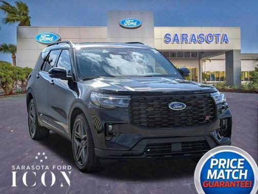 AGATE BLACK METALLIC 2026 Ford Explorer ST