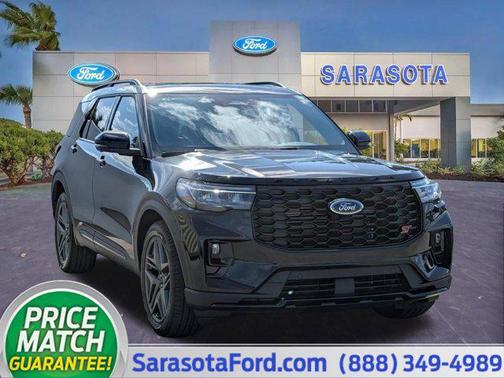 Agate Black Metallic 2026 Ford Explorer ST