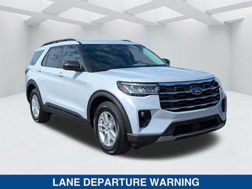 SPACE WHITE METALLIC 2026 Ford Explorer Active w/200A Pkg