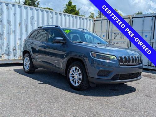 Slate Blue Pearlcoat 2020 Jeep Cherokee Latitude