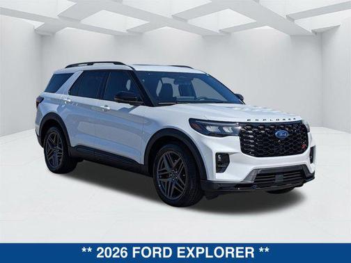 STAR WHITE MET TRI-COAT 2026 Ford Explorer ST