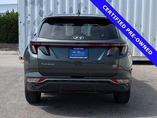 Amazon Gray 2022 Hyundai TUCSON SEL