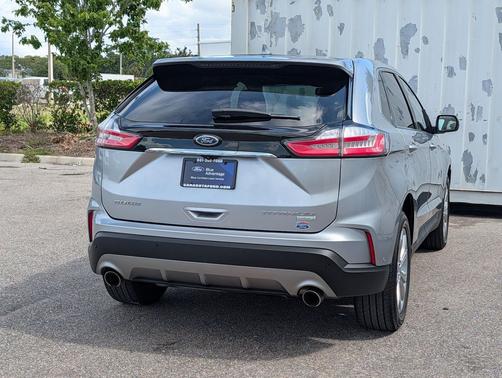 ICONIC SILVER 2020 Ford Edge Titanium