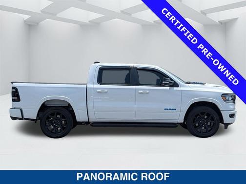 Bright White Clearcoat 2021 RAM 1500 Laramie