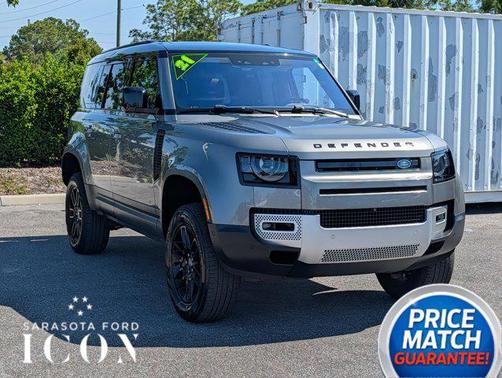 Carpathian Grey Premium Metallic 2021 Land Rover Defender 110 SE