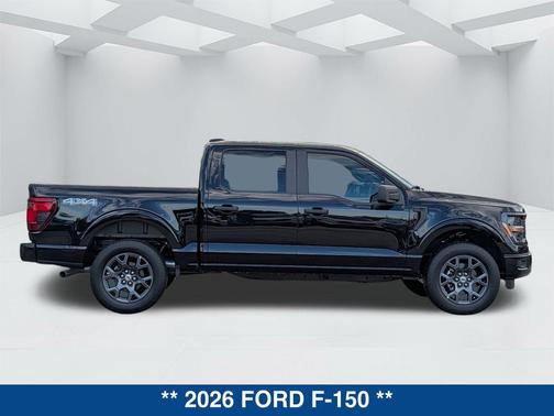 Agate Black Metallic 2026 Ford F-150 STX