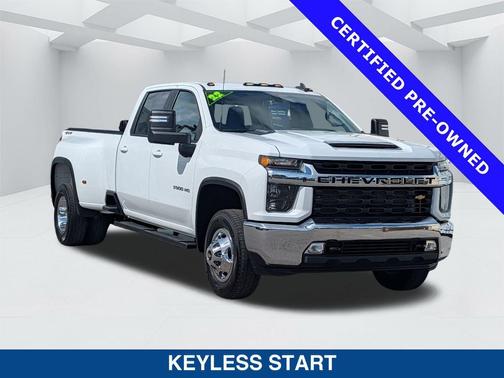 Summit White 2022 Chevrolet Silverado 3500 LT