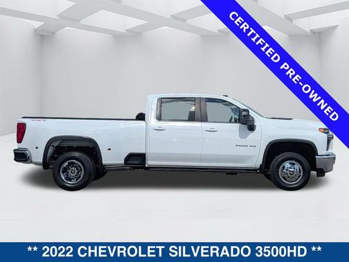 Summit White 2022 Chevrolet Silverado 3500 LT