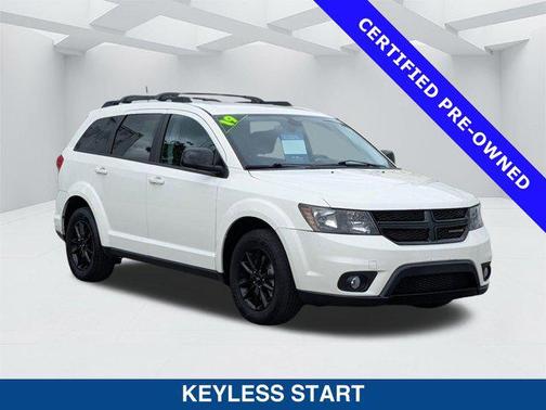 Vice White 2019 Dodge Journey SE