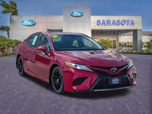 Ruby Flare Pearl 2018 Toyota Camry XSE