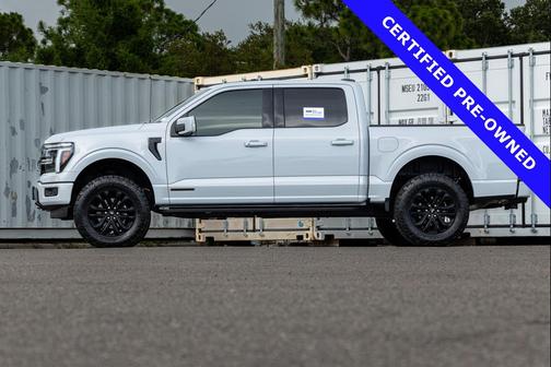 Space White Metallic 2025 Ford F-150 Lariat