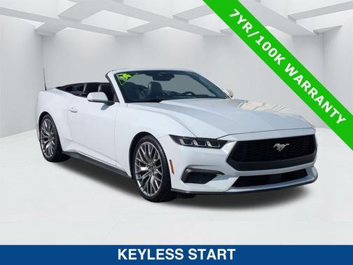 Oxford White 2024 Ford Mustang EcoBoost Premium