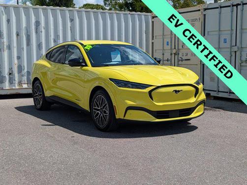 GRABBER YELLOW 2025 Ford Mustang Mach-E Premium