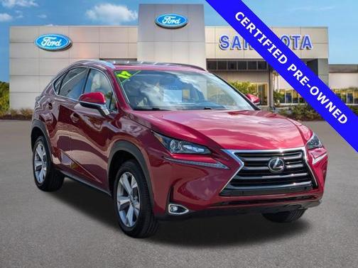 Matador Red Mica 2017 Lexus NX 200t Base
