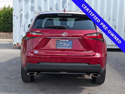 Matador Red Mica 2017 Lexus NX 200t Base