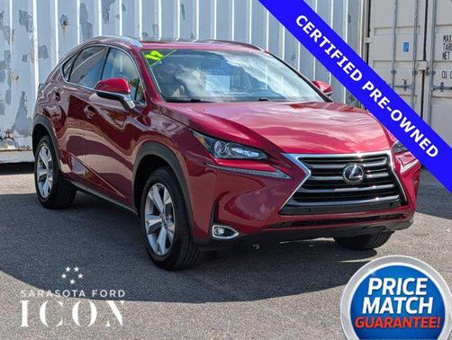 Matador Red Mica 2017 Lexus NX 200t Base