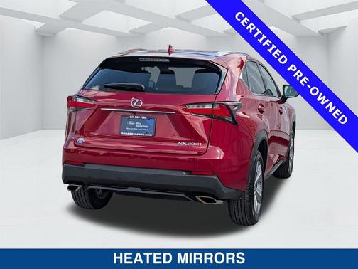 Matador Red Mica 2017 Lexus NX 200t Base