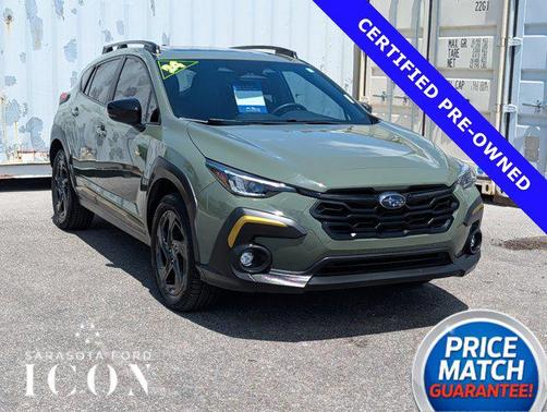 Alpine Green 2024 Subaru Crosstrek Sport
