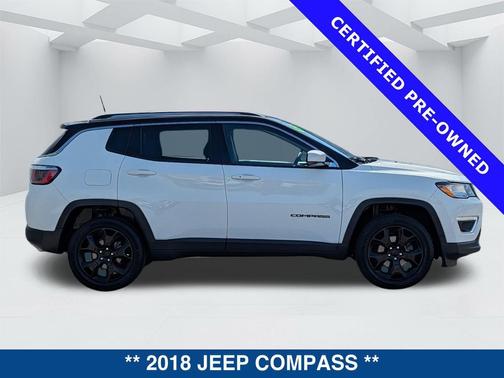 White Clearcoat 2018 Jeep Compass Limited