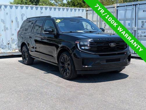 AGATE BLACK METALLIC 2025 Ford Expedition Max Platinum