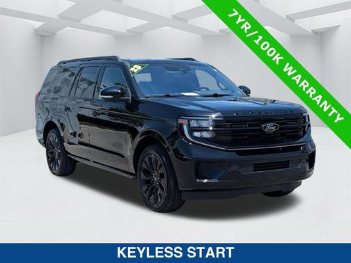 AGATE BLACK METALLIC 2025 Ford Expedition Max Platinum