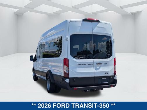 Oxford White 2026 Ford Transit-350 XLT